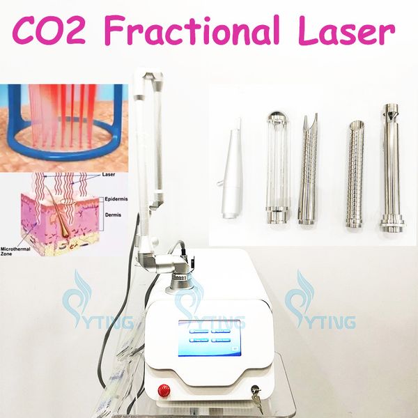 Macchina laser frazionale CO2 professionale Laser Skin Resurfacing Trattamento della cicatrice dell'acne Rimozione delle smagliature strette della vagina