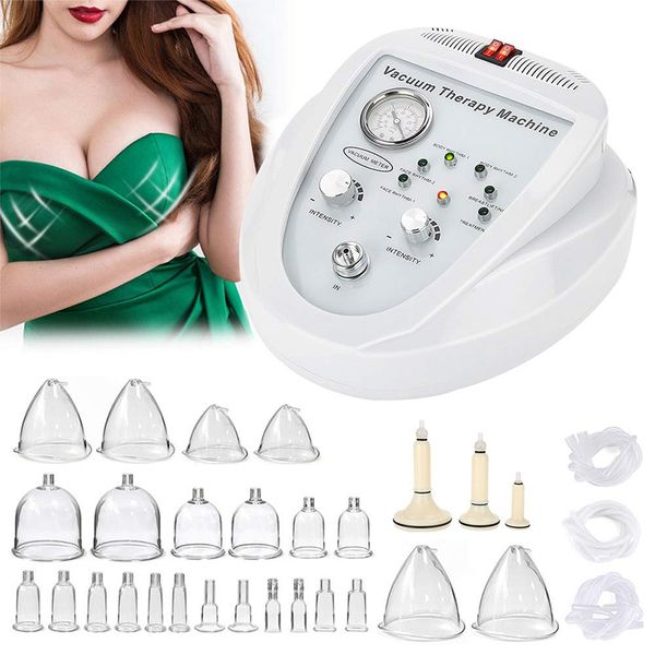 Draagbare billift borstvergroting machine 24 kopjes massage melk tillen vacuüm bilvergroting machine