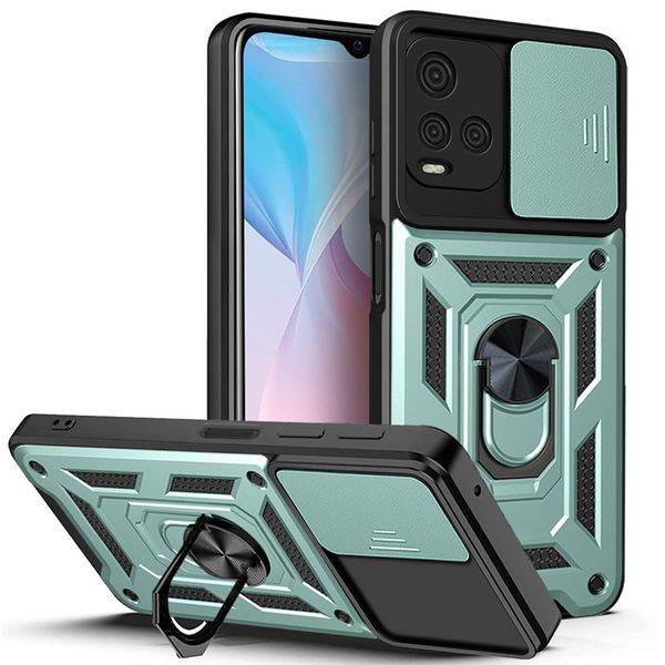 Kameraschutzhüllen für Infinix Hot 30 30i 20 Note 12 11 11S Zero Ultra Play G96 5G Telefon Schiebefenster Kickstand Armor