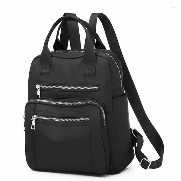 Sacos escolares mochila feminina oxford impermeável viagem feminina grande capacidade bolsa softback adolescente saco