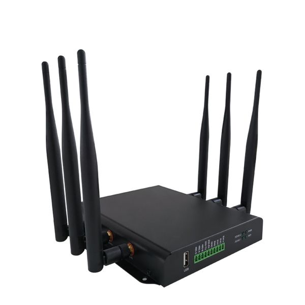 WD323 3G 4G Kablosuz Endüstriyel WiFi Yönlendirici Kararlı Sinyal Çift Bant WiFi Rotası SIM KARTI USB Yuvası LTE WiFi Yönlendirici