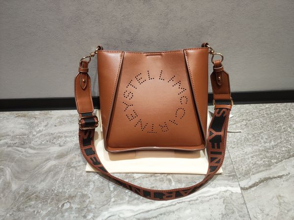 10a yeni moda stella mccartney bayanlar omuz çantası pvc yüksek kaliteli deri alışveriş çantası çanta