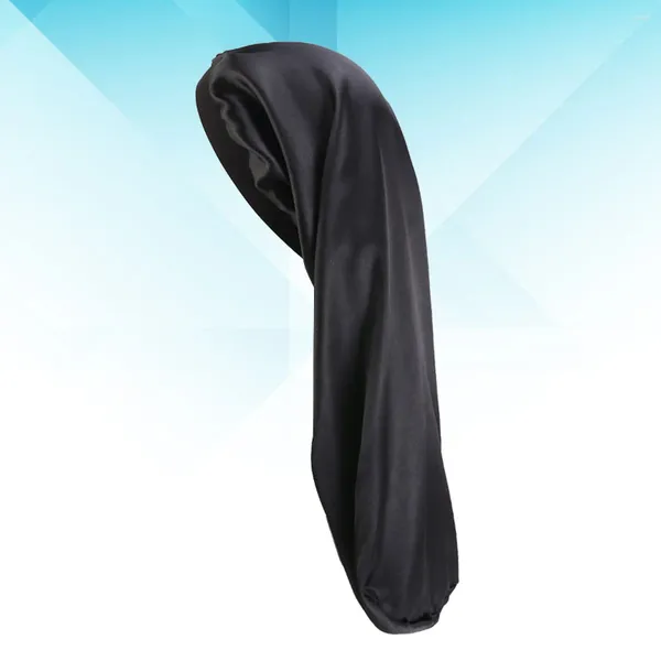 Berets Preto Hijab Mulheres Stretchy Quimioterapia Cap Flores Impressas Perda de Cabelo Homem Dormindo Chapéu Elástico