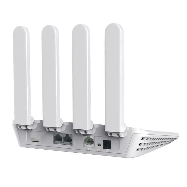 4G-Router WE2805 CAT4 300 Mbit / s WLAN für Heim-SIM-Karte 4 * 5-dbi-Antenne WAN LAN 300 M Ethernet EC200TEUHA-Modem 32 Benutzer