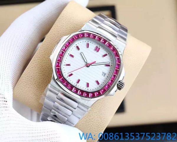 Pahalı Marka İzle Diamond Watch Otomatik Adam Lady Mechanical Watch Orologi Steel King 1: 1 904L Paslanmaz Çelik Safir Ayna Dropshipping Kadın Saatleri