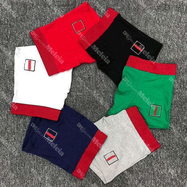 Boxer firmati Mutande di marca per uomo Boxer da uomo sexy Pantaloncini casual Biancheria intima da lettera Biancheria intima di cotone traspirante di lusso