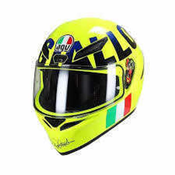 Capacetes completos AGV Capacetes de motocicleta masculinos e femininos K1 Rossi Mugello Capacete grande WN MCGD SZ8G