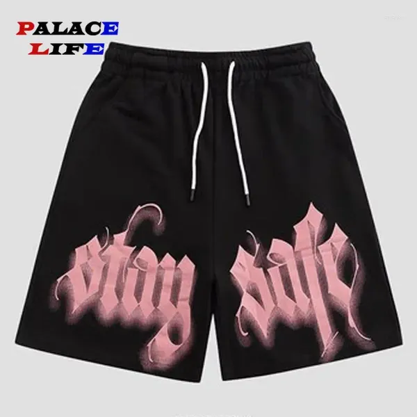 Shorts masculino casual ginásio correndo americano hip hop treino unissex baggy sweatpants basquete calças curtas ropa hombre