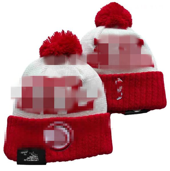 Beanies de luxo Hawk Beanie ATL Chicago designer Winter Bean homens mulheres design de moda chapéus de malha outono boné de lã carta jacquard unissex crânio quente esporte chapéu de malha a0