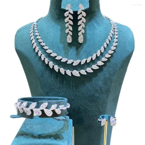 Set di orecchini e collane eleganti per le donne, articoli da regalo di gioielli tradizionali arabi marocchini di lusso