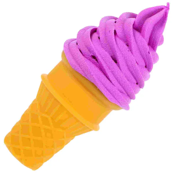 Decoração de festa simulação sorvete brinquedo falso sorvete po prop auxiliares de ensino modelo falso plástico
