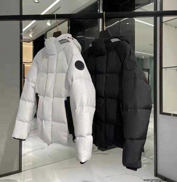 F8cg jaqueta de inverno masculina puffer designer feminino casaco de algodão parka design grosso quente com capuz para baixo blusão pano3294707