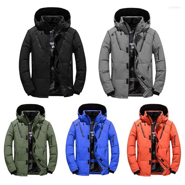 Skijacken Skijacke Herren wasserdichter Fleece-Schnee-Thermomantel für Outdoor Mountain Snowboard Plus Size