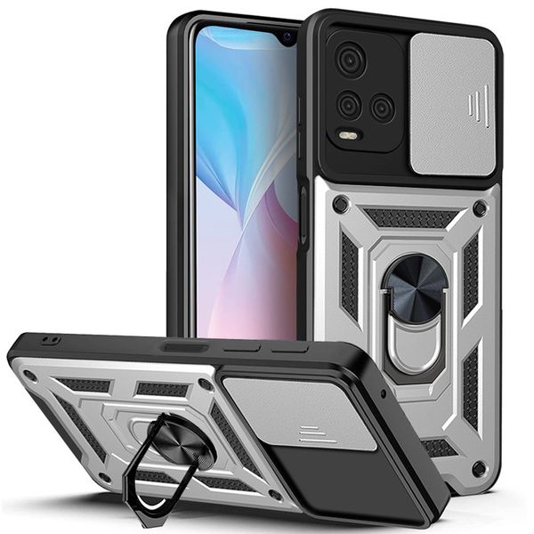 Kameraschutzhüllen für Infinix Hot 30 30i 20 Note 12 11 11S Zero Ultra Play G96 5G Telefon Schiebefenster Kickstand Armor Capa