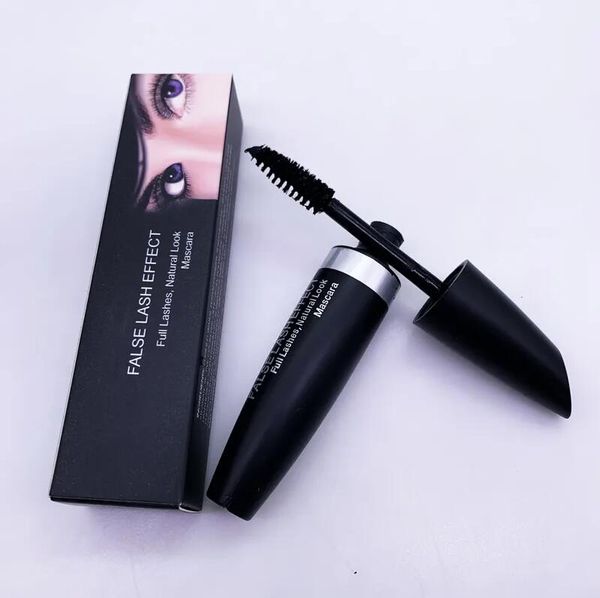 Brand Makeup M Fiber Mascara mit falschem Wimperneffekt, schwarze volle Wimpern, natürlich, dick, kräuselnde Länge, Wimperncreme, Kosmetik