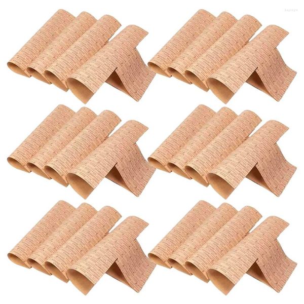 Формы для выпечки: 50 листов одноразовой тостовой бумаги, вкладыши для хлеба, небольшие обертки