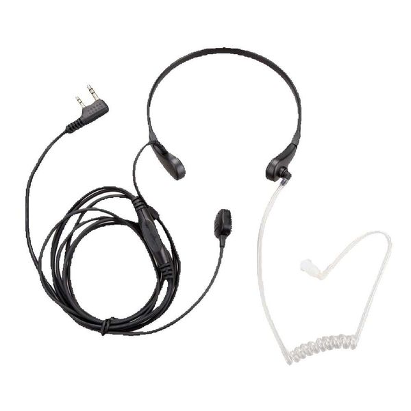 Baofeng fone de ouvido talkie walkie com microfone de tubo acústico ptt 2 pinos para rádio cb UV-5R BF-888S