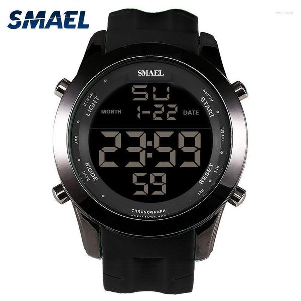 Orologi da polso Top Orologi rossi da uomo Orologio digitale a LED Orologio maschile Moda Uomo Sport Impermeabile Relogio MasculinoOrologi da polso Orologi da polsoW