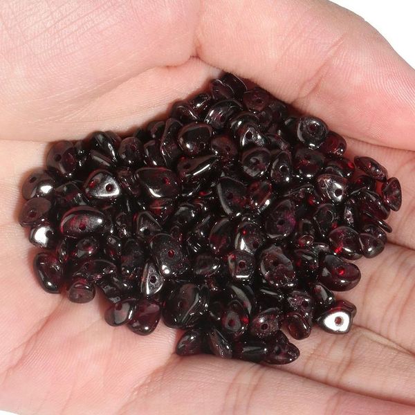 Perline Altro Naturale Irregolare Granato Rosso Granato Pietrisco Ghiaia Per Creazione Di Gioielli Braccialetto Fai Da Te Collana Accessori 16 PolliciAltro AltroAltro