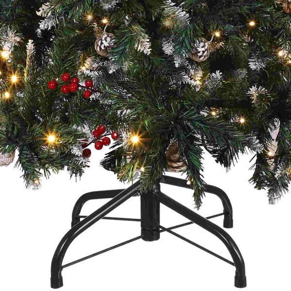Decorazioni natalizie Base per albero Staffa resistente Supporto artificiale natalizio Supporto in metallo in ferro Forniture Natale