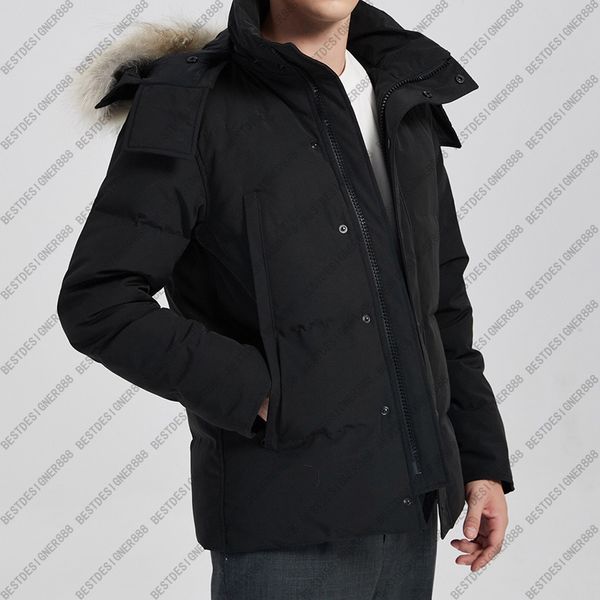 Top Quality Designers Jaqueta Heritage Parka Dupes Mens Mulheres Down Parkas Jaquetas Casacos Inverno Ao Ar Livre Puffer Homens Hommes Bodywarmer Overcoat Canadas EUA Popular