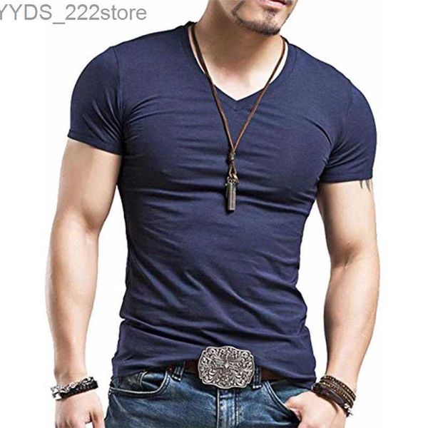 T-shirt da uomo Nuovo arrivo jeansian Uomo Estate Casual Basic Top T-shirt maniche corte Designer USA Taglie S-XXL AMA003 Navy YQ231106