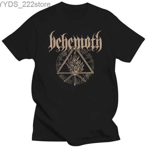 Мужские футболки Футболка Behemoth, черная футболка дэт-метал группы Blindead S M L XL 2XL 3XL YQ231106