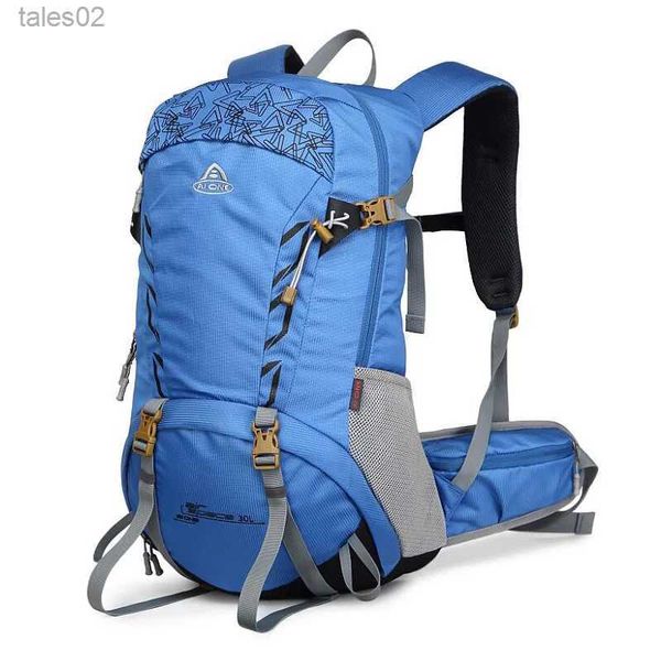 Pacotes de mochila 30L Mochila para caminhada ao ar livre Leve para escalada de montanha Bolsa de trekking Camping Travel Tour Mochila de bagagem com capa de chuva YQ231106