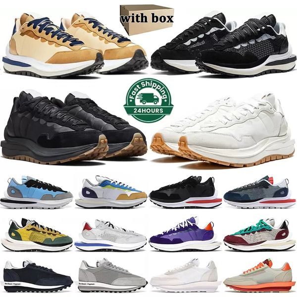 LD Waffle Erkek Kadınlar Atletik Ayakkabı Çalışan Kadınlar Cortez 4.0 Demir Gri Siyah Beyaz Naylon Duman Üniversitesi Kırmızı Kraliyet Parlak Citron Fragment Kadın Erkek Spor Eğitmeni Sneakers