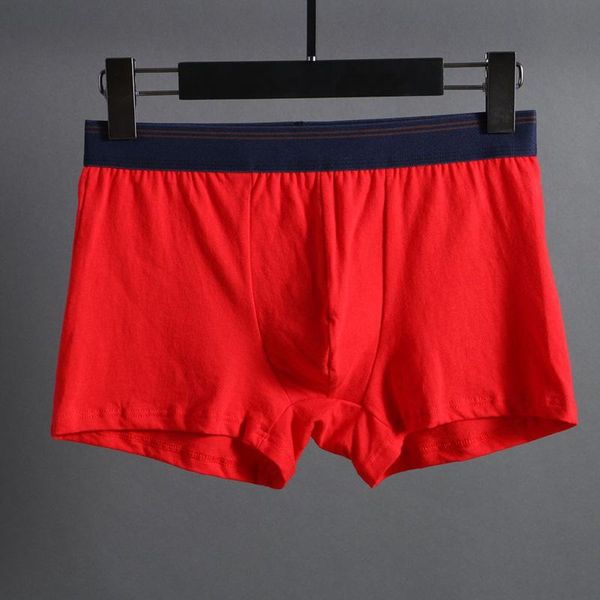 Cuecas 1 pacote/lotes de qualidade masculina Big bolos de bolsa estrech boxer shorts calcinha de algodão