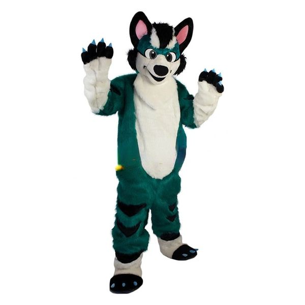 2024 Rabatt Fox Dog Custom Performance Cartoon Requisiten Maskottchen Kostüme Walking Puppet Tier Kostüm Kostüm