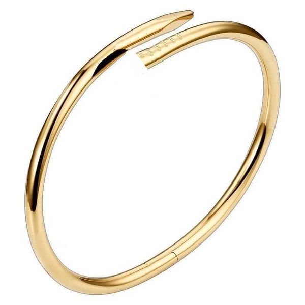 Bracciale rigido in oro, designer di gioielli, bracciale da donna, gioielli, argento, rosa, design, bracciali, sudamericano, unisex, anniversario, in acciaio inossidabile, donna, uomo, 6 l/min.