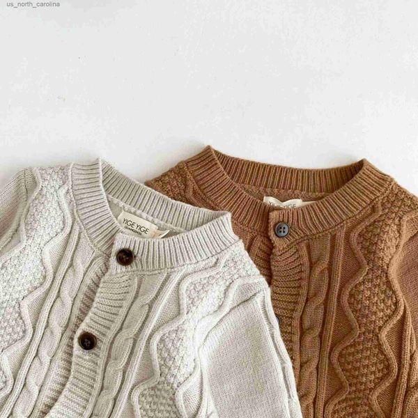 Kleidungssets Herbst Winter Kleinkind Baby Kleidung Sets Kinder Strickwaren Jungen Mädchen Strickjacke Pullover Und Warme Hosen Säuglingsoutfit