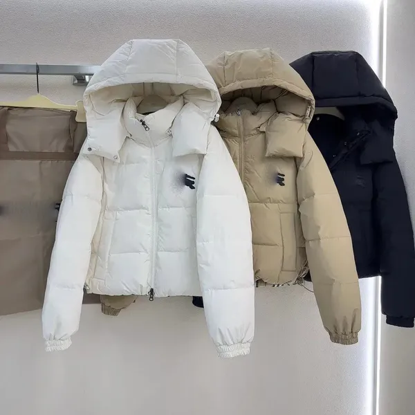 Piumini firmati da donna a righe a quadretti da uomo parka reversibili coppie abbigliamento coppia spessi cappotti caldi top capispalla