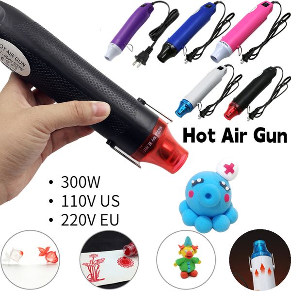 Ano a aquecer armas de aquecimento de 300w Air Diy Solding Temperature Blower Electric Power Secer Mini para artesanato encolhimento de carro de tubulação 230406