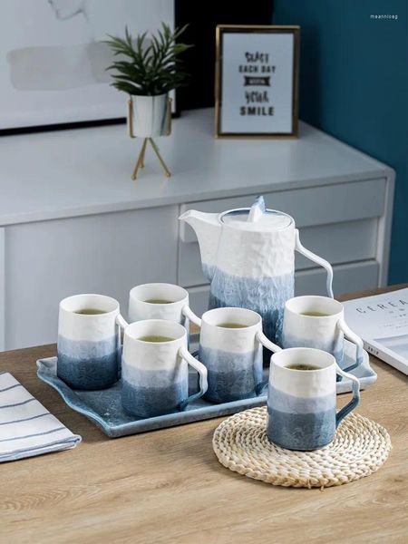 Teegeschirr Sets Tasse Set Haushalt Keramik Wohnzimmer Tee Nordic Kalt Wasserkocher Hohe Temperatur Wasser