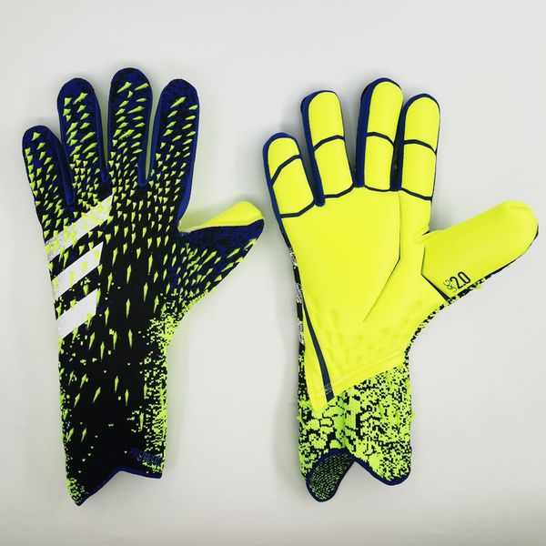 Novas luvas de futebol falcon goleiro luvas profissional adulto látex durável engrossado luvas de goleiro