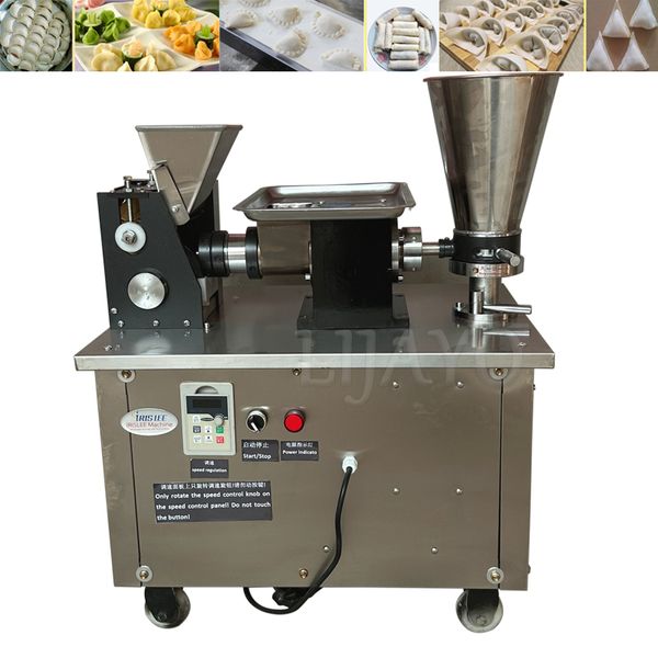 Máquina de fazer bolinhos empanada samosa totalmente automática Ravioli Pierogi Pelmeni Gyoza Tortellini Maker
