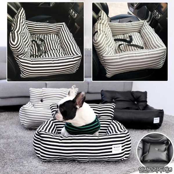 Hundeautositzbezüge Universal Pet Carrier Pad mit Sicherheitsgurt Cat Puppy Bag Safe Carry House Basket Travel ProductDog