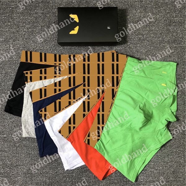 Mann-Luxusentwerfer-Boxerkurzschlüsse Sports reizvolle Unterhose-Art- und Weisemarken-Mann-Buchstabe-Unterwäsche 3 PC/Los