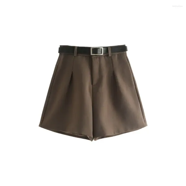 Frauen Shorts Frauen Koreanischen Anzug Frühling Sommer Büro Anzüge Hohe Taille Business Casual Lose Weibliche Plus Größe Breite Bein Hosen DURIKIES