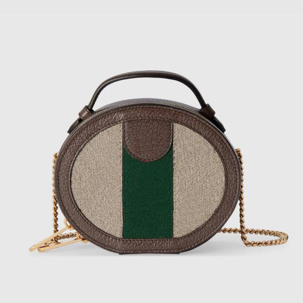 Модная сумочка женская сумка для плеча круговой торт дизайн металлический логотип цепь мешок кросс -телека