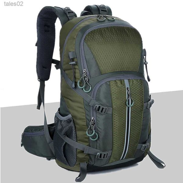 Pacotes de mochila à prova dwaterproof água dos homens mochila de viagem pacote de turismo ao ar livre saco de desporto caminhadas escalada acampamento mochila para masculino trekking mochila yq231106