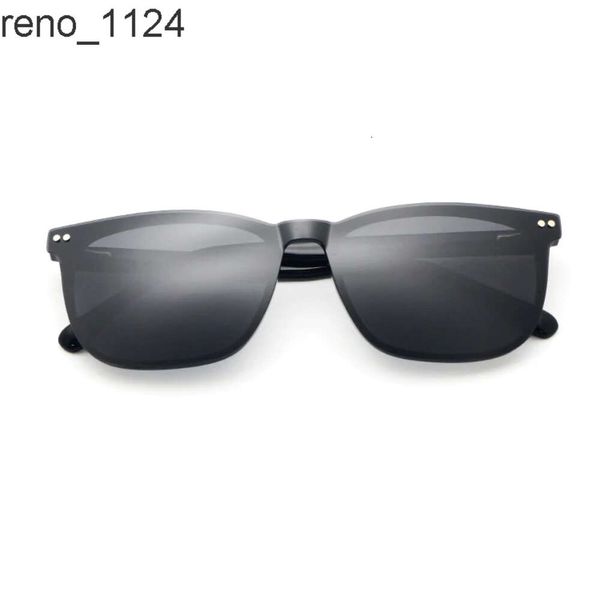 Moda unisex montature per occhiali ottici in acetato clip su occhiali magnetici set occhiali da sole polarizzati