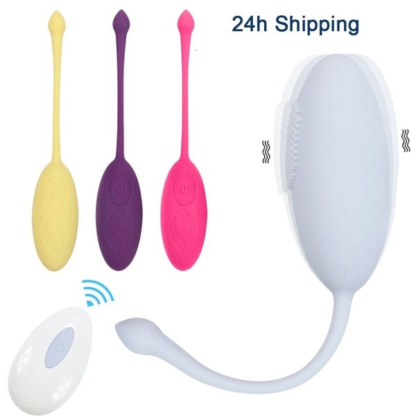 Vibratori Wireless Bluetooth Dildoot Viberatore Sex Toys for Women Remote Control Indossare il giocattolo delle mutandine a sfera per vagina per adulti 18 230404