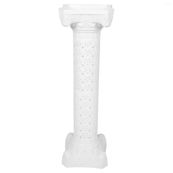 Fiori decorativi Colonna romana Vaso di plastica Pilastro stradale Guida per fiori da matrimonio Supporto per vaso di fiori Guida per ornamento Matrimonio cavo