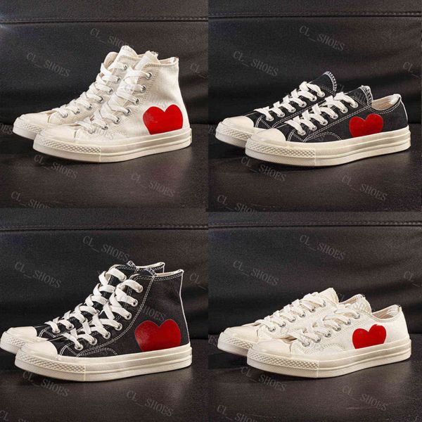 Scarpe firmate Uomo Commes Des Garcons Scarpe casual per ragazza Tayler Scarpe da ginnastica vulcanizzate Ragazzo Skateboarding Scarpe da skate da donna