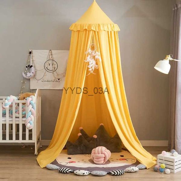 Moskitonetz, verträumtes Kinderzimmer, Kuppel, Babybett, Baldachin, Spielzelt, hochwertiges Mesh-Fiberglas, Insekten-Kinderzelt, Moskitonetze, Zubehör, YQ231106