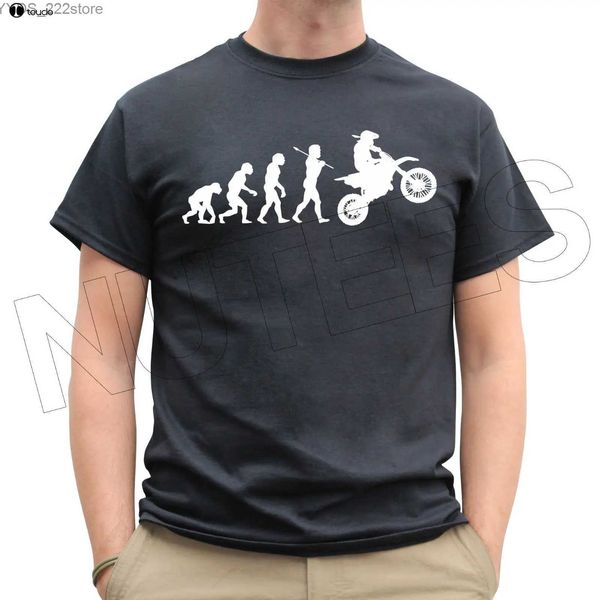 Homens camisetas Impressão Homens Camiseta Verão Moto Evolução Motocicletas Moto Engraçado Homens Senhoras Crianças T-shirt Colete S-3XL T-shirt YQ231106