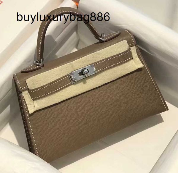 Mulheres bolsas mini segunda geração costura à mão linha de cera de mel todo o hardware de aço um ombro oblíquo straddle portátil moda feminina saco v0rm